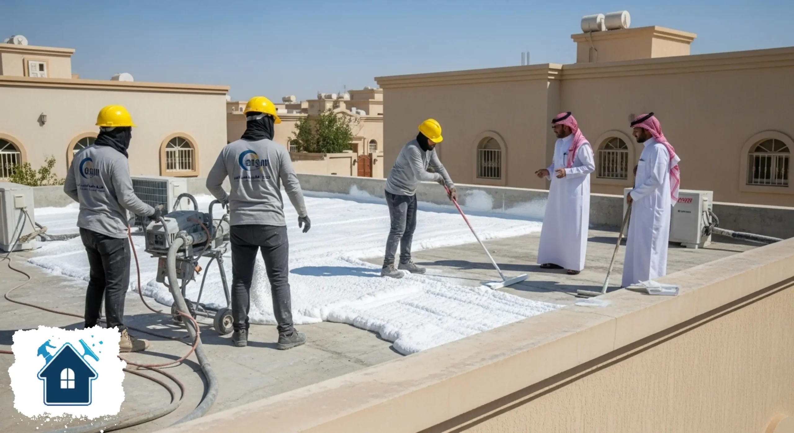 خدمات عزل الأسطح بالمدينة المنورة وأهميتها لحماية المباني