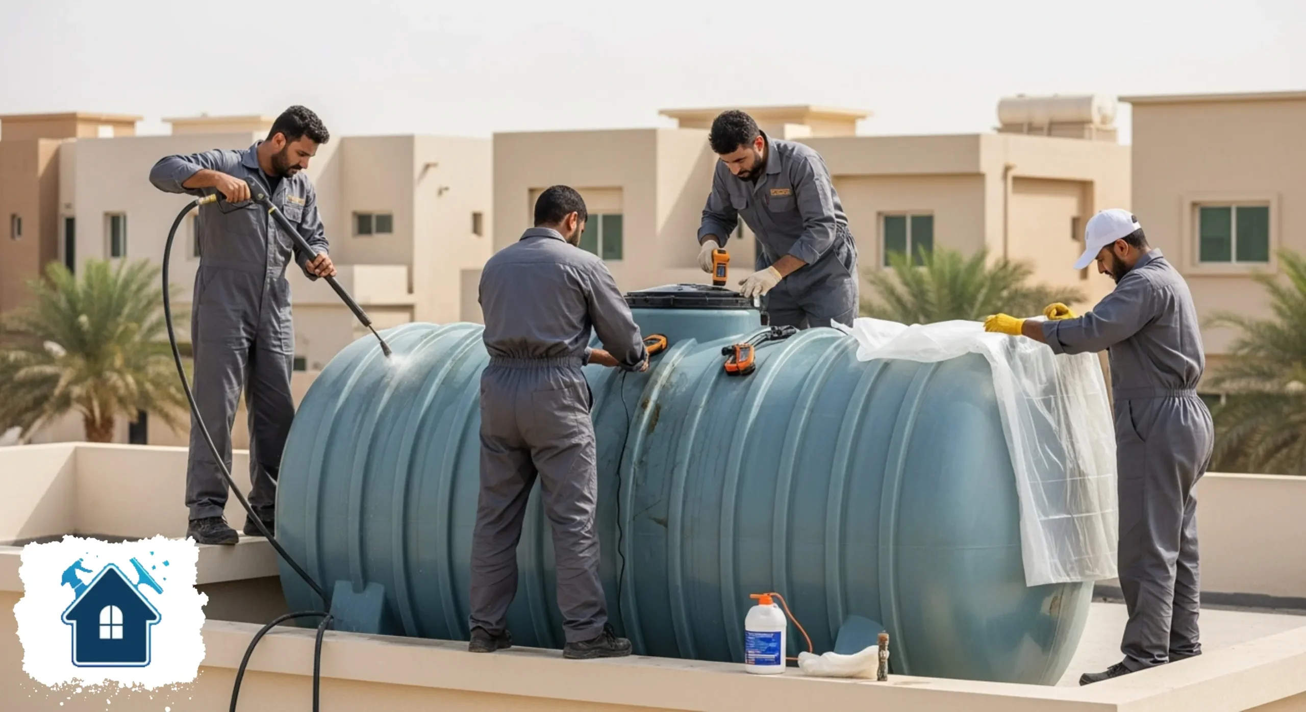 خدمات عزل خزانات المياه بالمدينة المنورة