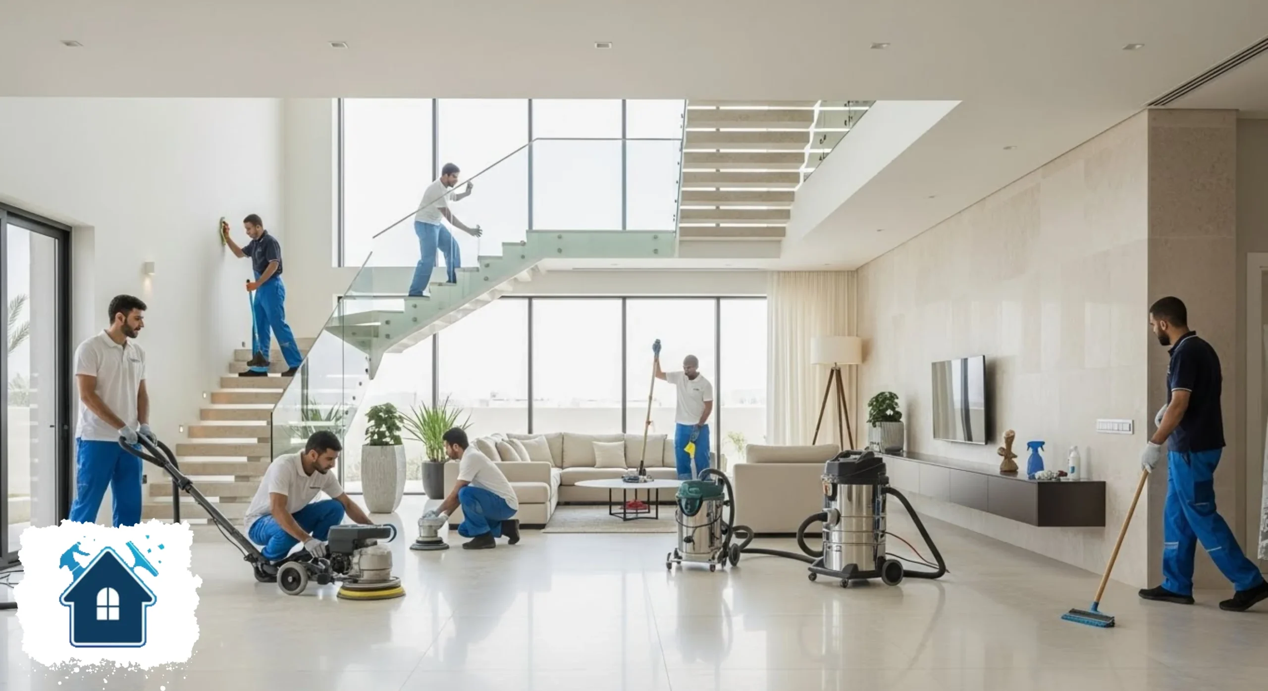 خدمات تنظيف ما بعد البناء بالمدينة المنورة الاحترافية من شركة كلين، ولماذا هي ضرورية بعد التشطيب؟