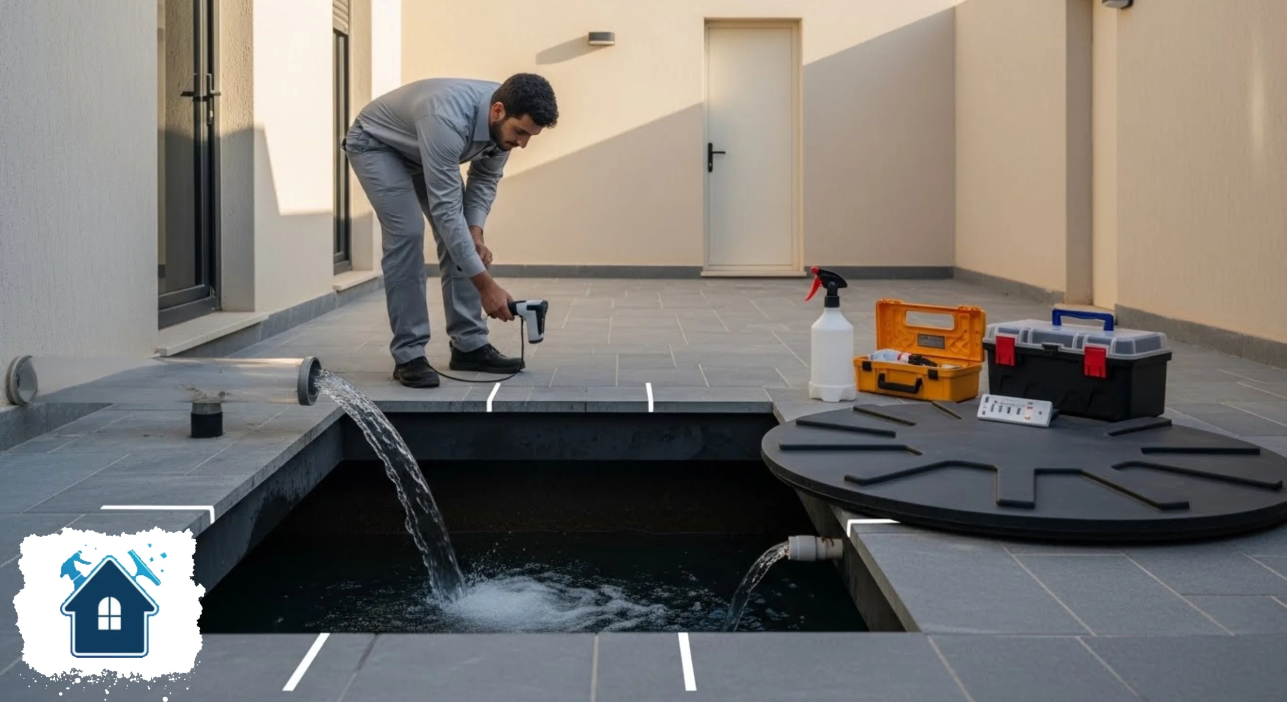 خدمات شاملة لتنظيف وتعقيم وعزل خزانات المياه مع ضمان الجودة