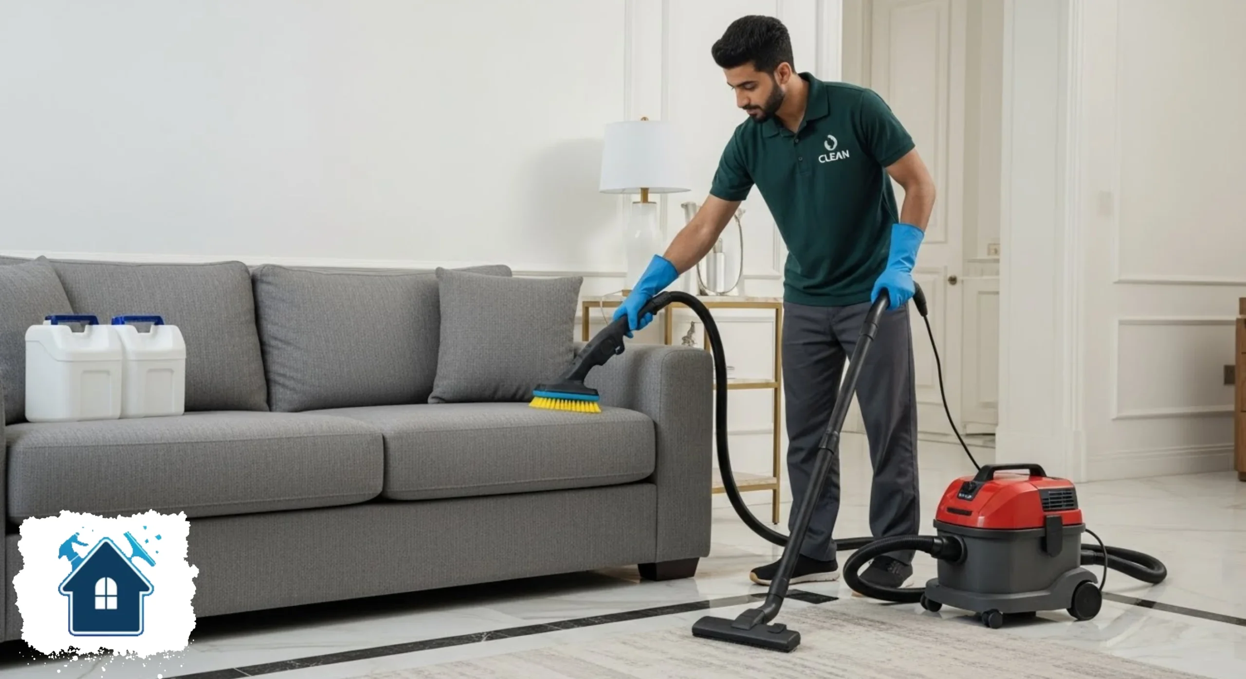 حلول تنظيف متكاملة للكنب والموكيت والأثاث المنزلي
