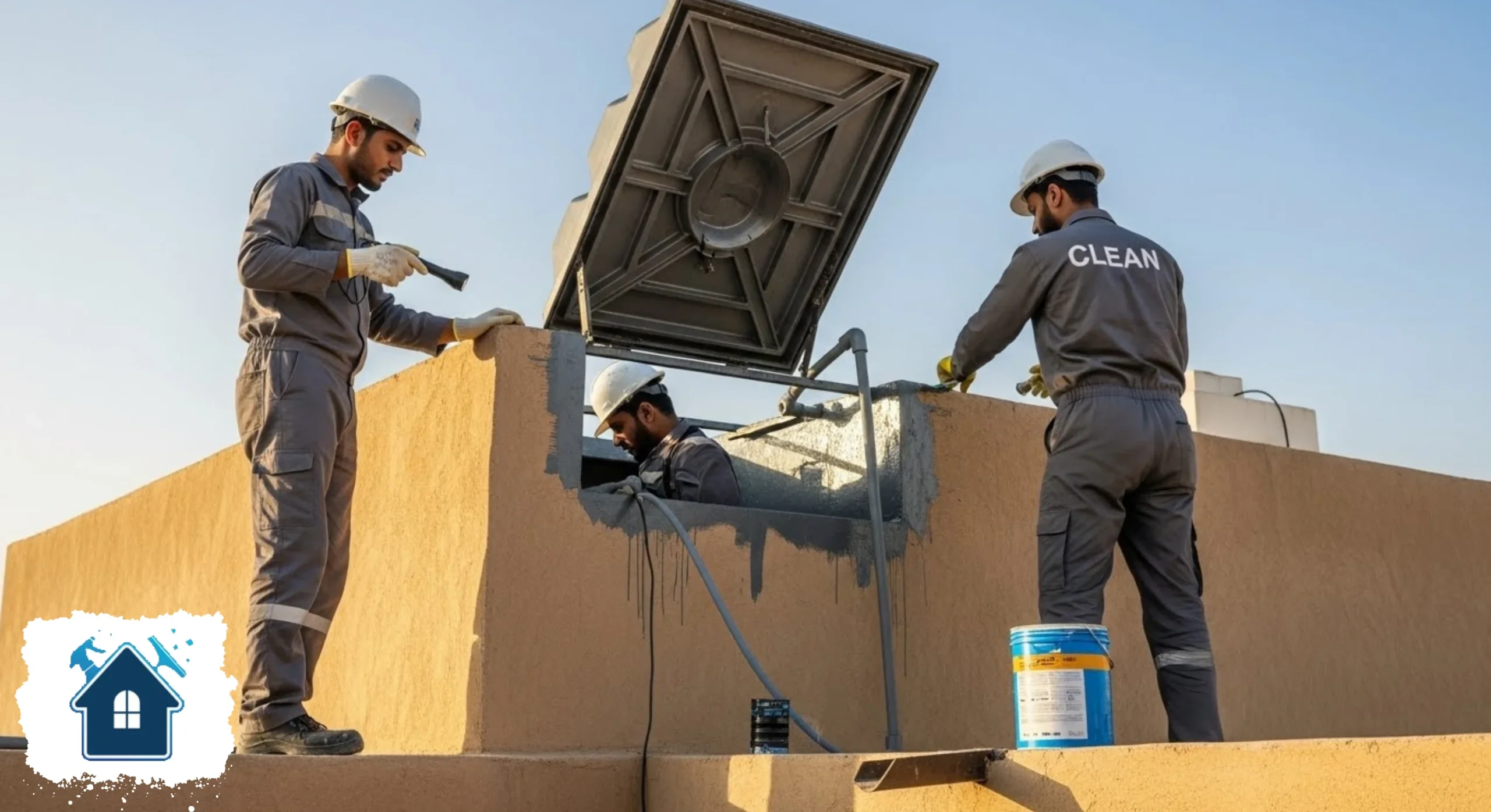 خدمات عزل الخزانات بالإيبوكسي بالمدينة المنورة لحماية المياه وضمان السلامة
