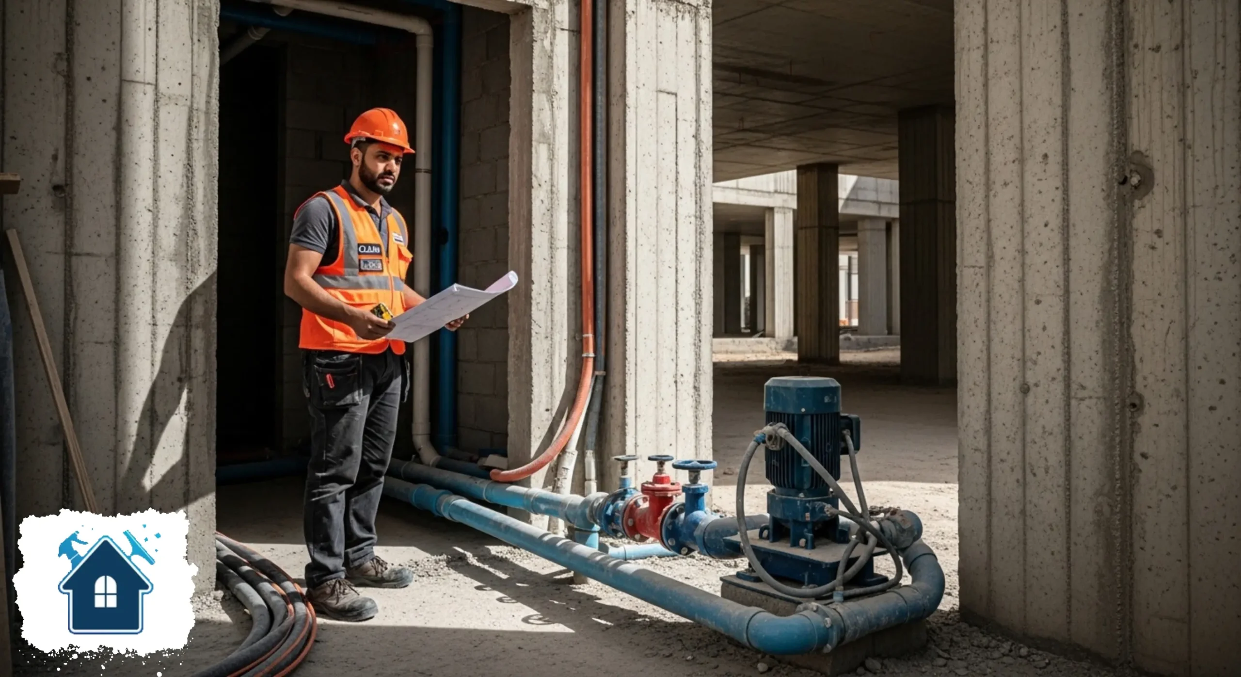 أعمال السباكة والصرف الصحي الشاملة للمنازل والمباني
